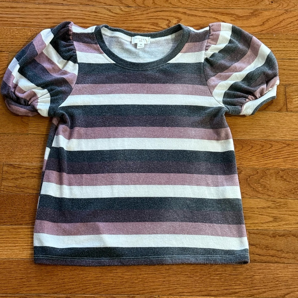 Hayden Girl Puff Sleeve Top